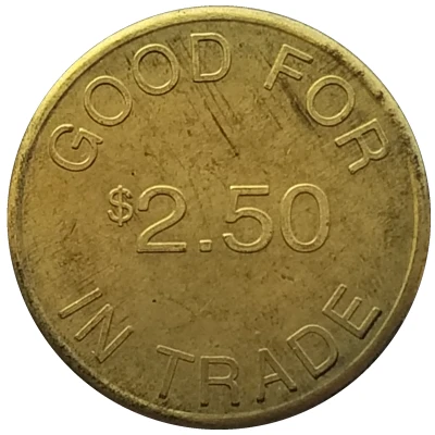 2½ Dollars - Monte's (Marion, Oregon) ND back