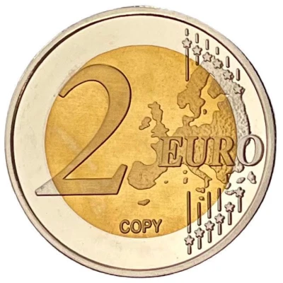 2 Euro - 2nd map copy back