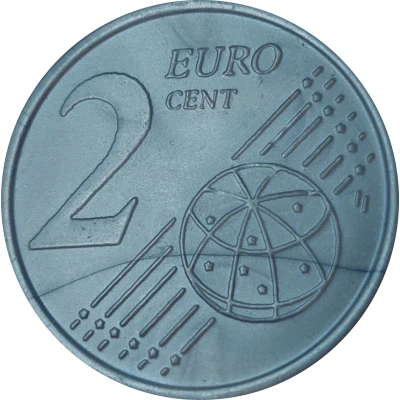 2 Euro Cents (Play Money) ND back