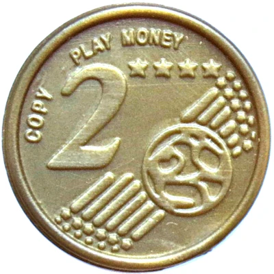 2 Euro Cents (Play Money) ND front