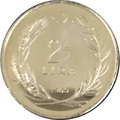 2½ Lira back