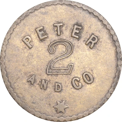 2 Pence (Peter and Company) ND front