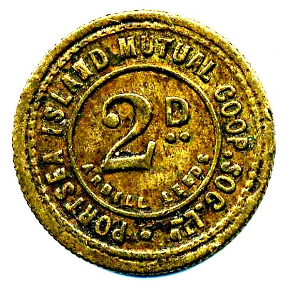 2 Pence - Portsea Island Mutual CSL ND back