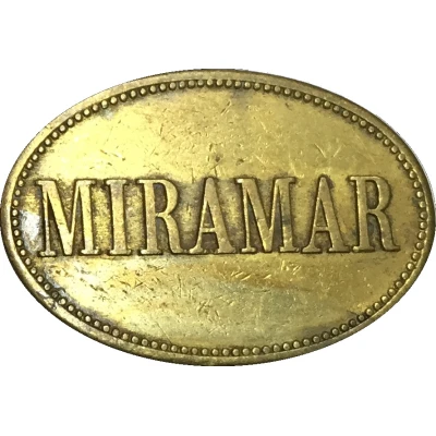 2 Peso - Miramar (coffee harvester token) ND back