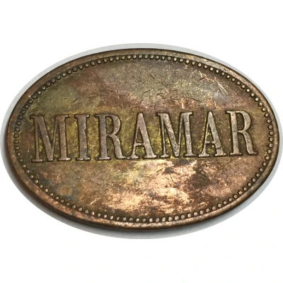 2 Peso - Miramar (coffee harvester token) ND back