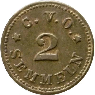 2 Pfennigs - Oschersleben (C.V.O.) ND front