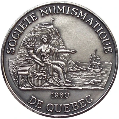 2 Piastres - Société Numismatique de Québec front