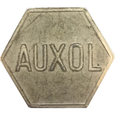 2 Reales - Auxol Plantation Token ND back