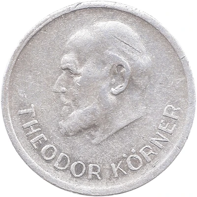 2 Schillings - Theodor Korner front