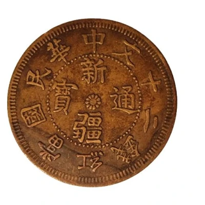 20 Cash - Sinkiang Province (Replica) ND front