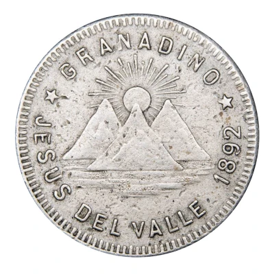 20 Centavos - Granadino Jesús Del Valle front