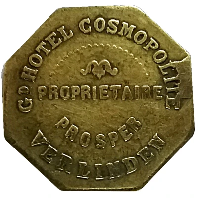 20 Centimes - Gd Hotel Cosmopolite Verlinden ND front