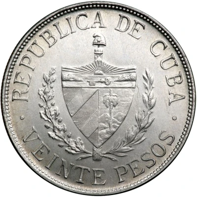 20 Pesos José Martí front