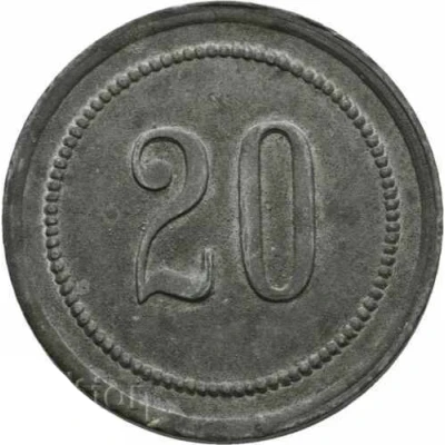 20 Pfennigs (Hans Osswald) ND back