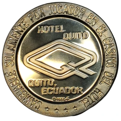 20 Sucres - Hotel Quito Quito, Ecuador front