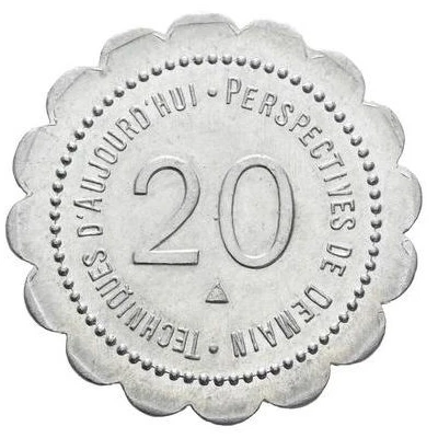 20 centimes - Exposition de Madagascar back