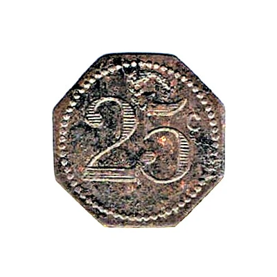 25 Centimes - 4éme Lon de GRM Neufchateau ND back