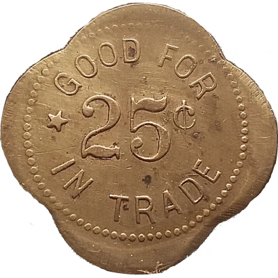 25 Cents - A. Bengston ND back