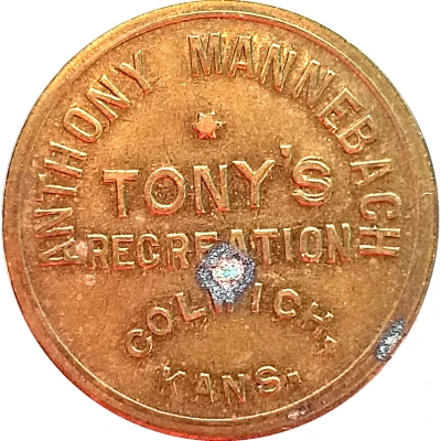 25 Cents - Anthony Mannebach (Colwich, Kansas) ND front