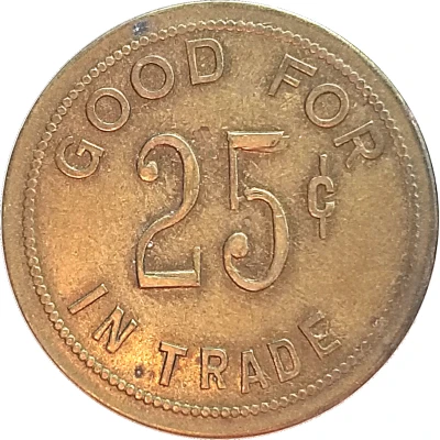 25 Cents - Anthony Mannebach (Colwich, Kansas) ND back