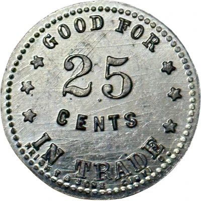 25 Cents - Auto Park (Hamilton, Ohio) ND back