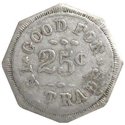 25 Cents - C. Sohre (Good Thunder, Minnesota) ND back