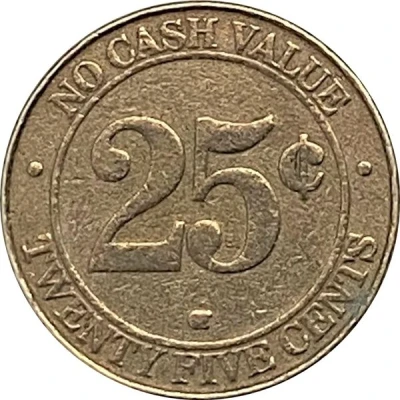 25 Cents - CTS (Montego Bay) ND back