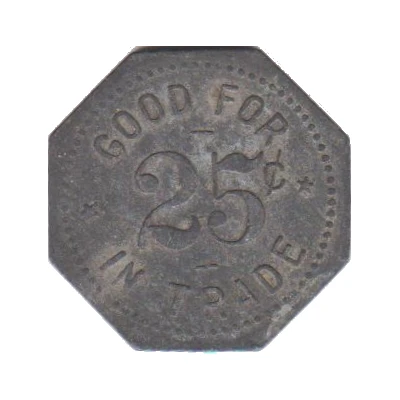 25 Cents - Carl's Place (Colon, Nebraska) ND back