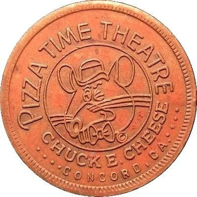 25 Cents - Chuck E. Cheese's Concord, California front