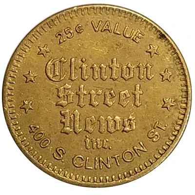 25 Cents - Clinton Street News (Syracuse, New York) ND front