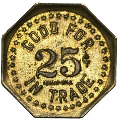 25 Cents - Dempsey's (Long Prairie, Minnesota) ND back