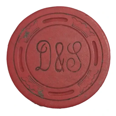 25 Cents - Dotson and Self Pool Card Room Buena Park, California ND front
