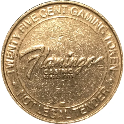 25 Cents - Flamingo Casino (Kansas City, Missouri) ND front