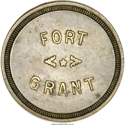 25 Cents - Fort Grant (Arizona, Exchange) ND back