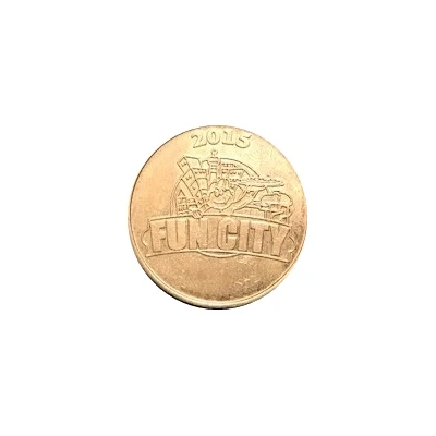 25 Cents - Fun City Pizza front