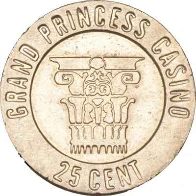 25 Cents (Grand Princess Casino, Antigua) ND front