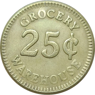 25 Cents - Grocery Warehouse (West Palm Beach, Florida) ND front