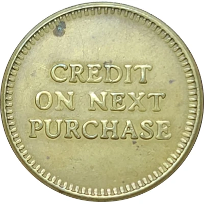 25 Cents - Grocery Warehouse (West Palm Beach, Florida) ND back