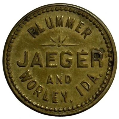 25 Cents - Jaeger (Plummer and Worley, Idaho) ND front