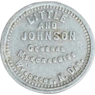 25 Cents - Little and Johnson (Wyndmere, North Dakota) ND front