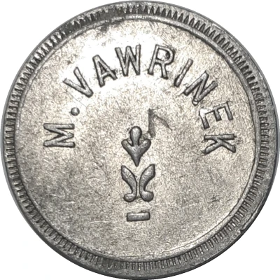25 Cents - M. Vawrinek (Wagner, South Dakota) ND front