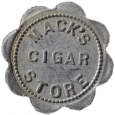 25 Cents - Mack's Cigar Store ND front