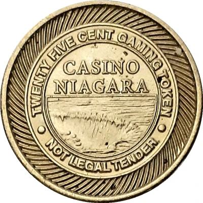 25 Cents - Niagara Fallsview Casino Resort (Ontario) ND front