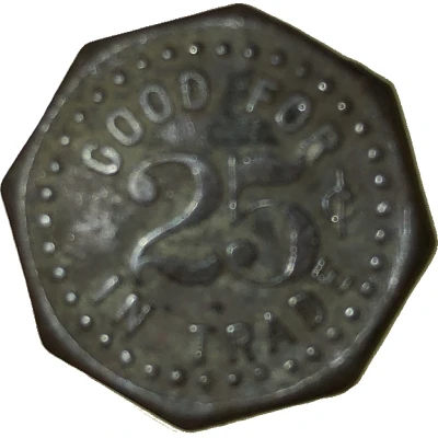 25 Cents - Oasis (Bemidji, Minnesota) ND back