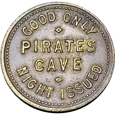 25 Cents - Pirates Cave (Fort Worth, Texas) ND front