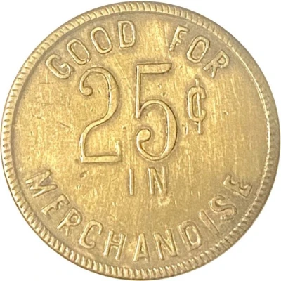 25 Cents - Sally's Chateau Spring Valley, Illinois ND back