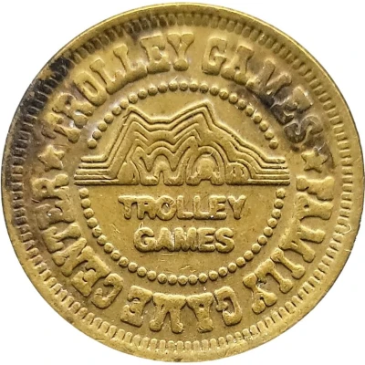 25 Cents - Trolley Games (Salt Lake City, Utah) ND front