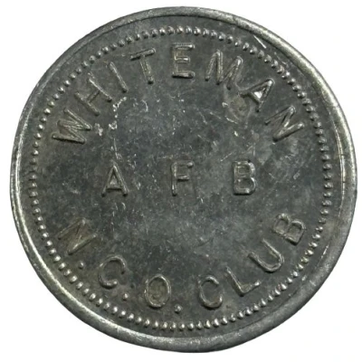 25 Cents - Whiteman AFB NCO Club (Whiteman AFB, Missouri) ND front