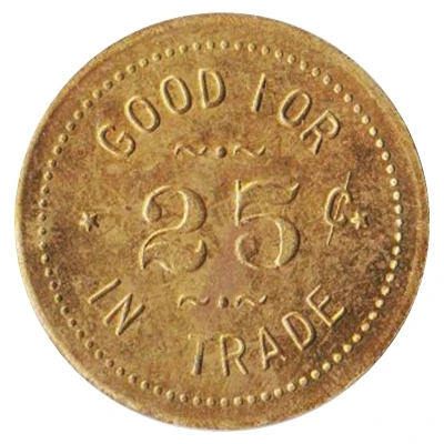 25 Cents - Wignall's Cash Store Virginia, Nebraska ND back