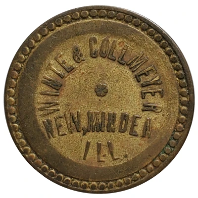 25 Cents - Winte and Collmeyer (New Minden, Illinois) ND front